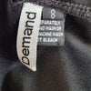 Demand Strapless Cocktail Sequin Dress Black Size 8 AU