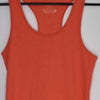 Lorna Jane Orange Ribbed Tank Top Medium