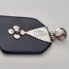 925 Sterling Silver Black onyx pendant. 11gm. included.