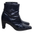 Gabor Black Leather Ankle Boots Black Size AU 9.5