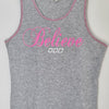 Lorna Jane Grey And Pink Tank Top Medium
