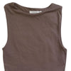 Glassons Crop Tank Top Brown Size XS