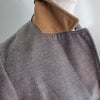 Topshop Chic grey coat effortlessly stylish with silver 8