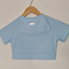 Elite Eleven Baby Blue Cut Out Crop Top – Size S