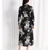 Tokito Black And White Floral Midi Dress – Size 6 – NWT