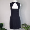 Forever New Black Beaded Cocktail Dress Size 8