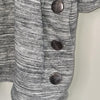 Virtuelle Grey Marle Hoodie Tunic Top Grey