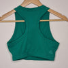 Actif Studio Teal Racerback Crop Top Green Size AU 6
