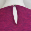 David Lawrence 3 4 sleeve cowl neck sweater. 100 wool. Pink
