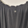 Apart Black Off-Shoulder Midi Dress With Tie Waist Size 10 AU