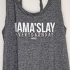 Lorna Jane Mama's Slay Grey Tank Top Medium