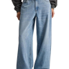 Factorie High-Waisted Wide Leg Blue Jeans 8 AU