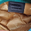 Findig Turquoise Faux Snakeskin Mini Bag with Tassel Gold