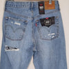Levi’s 501 Skinny Distressed Jeans – W27 L32 – New - Size 9-10 AU