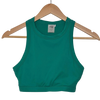 Actif Studio Teal Green Racerback Crop Top 6 AU