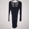 That's So Fetch Black Mesh Long Sleeve Bodycon Dress 8 AU