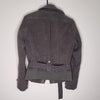 Cristal Grey Wool Blend Belted Jacket | Size Small (AU 6–8) | Classic Winter Coat