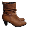 Sandler “Apollo” Tan Leather Ankle Boots – Size 38B (AU 7)