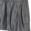 Sheike Black Faux Leather Mini Skirt Size 12 AU