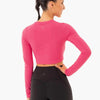 Ryderwear Long Sleeve Crop Top Size Small NWT
