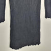 Polly Black Ribbed Sweater Mini Dress | Long Sleeve Turtleneck Bodycon | Size S/M