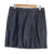 Sheike Black Faux Leather Mini Skirt Size 12 AU