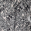 Decjuba Black & White Leopard Print Midi Skirt Size Small