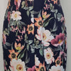 Portmans Signature Navy Floral Pencil Dress Navy Size 14