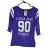 Lorna Jane Purple 3/4 Sleeve Top Small