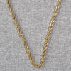 24K yellow gold plated rope chain ladies ladiesgoldchain