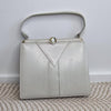 M. Salomon Co. Leather Handbag. Melbourne. Cowhide 1960s