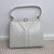 M. Salomon Co. Leather Handbag. Melbourne. Cowhide 1960s