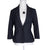 Portman's Black Blazer 3/4 Sleeve Jacket Floral Lining 8 AU