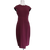 Cue City Plum Sheath Dress Size 8