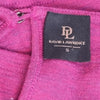 David Lawrence 3 4 sleeve cowl neck sweater. 100 wool. Pink