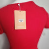 That's So Fetch Red Ribbed Mini Dress 8 AU