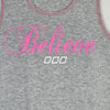 Lorna Jane Grey And Pink Tank Top Medium
