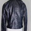 Black Faux Leather Moto Jacket Rose Gold Hardware Size AU 8