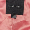 Portmans Coral Cropped Blazer Red Size 8
