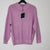 Danni Minogue pink long sleeve top sweater. New with tags. 6