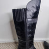 festival Django Juliette Black Leather Tall Boots Size AU 10