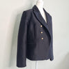 Ally Fashion Black Double-Breasted Blazer Size 16
