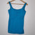 Lululemon Aqua Blue Built-In Bra Tank Top Blue Size 8