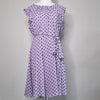 Portmans Lilac Polka Dot Midi Dress – Size 16 AU