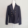Ally Fashion Black Double-Breasted Blazer Size 16