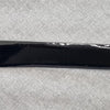 Apart Black and silver leather belt with metal, womensbelt
