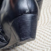 festival Django Juliette Black Leather Tall Boots Size AU 10