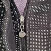 Black and purple O'Neill zip-up jacket. Fleece teddy 8