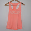 Lorna Jane Coral Super Hero Racerback Tank