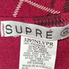 Supre Red Tartan Mini Skirt Vintage Size XS